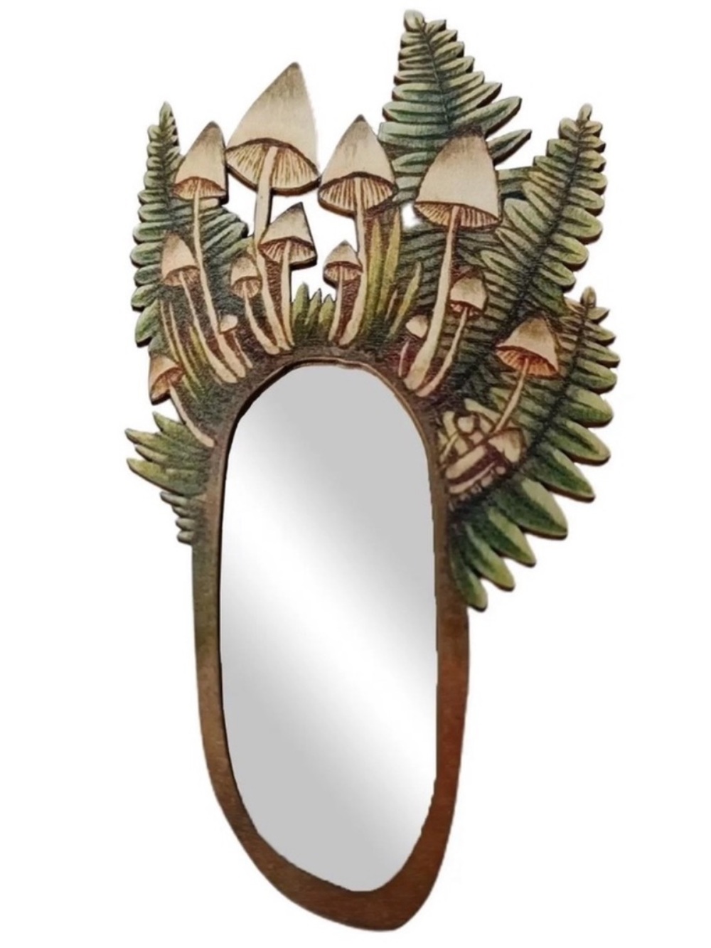 Mushroom Design Mirror - Multi 🍄